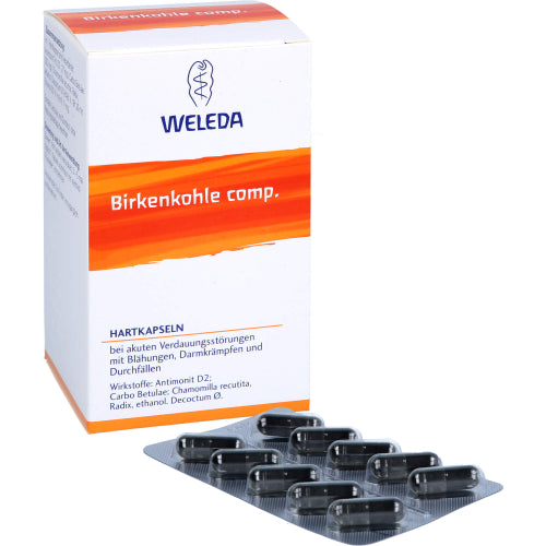 Birkenkohle Comp Kapseln (50 Stk.)