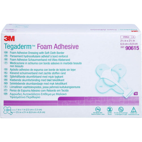 Tegaderm 3M Schaum ADH 7X7 cm (10 Stk.)