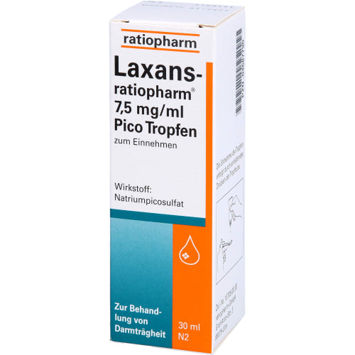 Laxans-Ratiopharm 7,5 mg/ml Pico-Tropfen (30 ml)