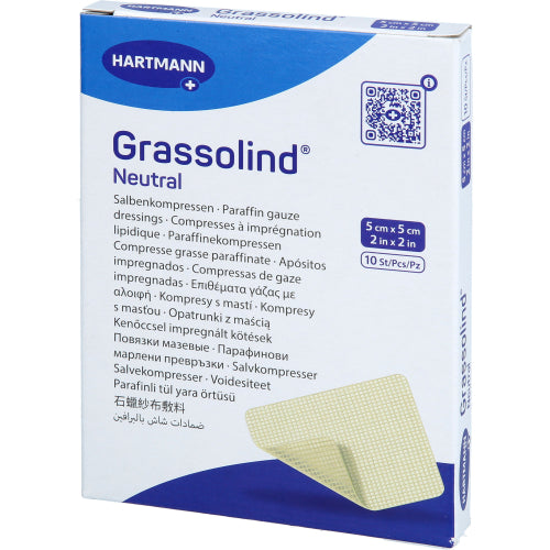 Grassolind Salbe ST 5x5cm (10 Stk.)