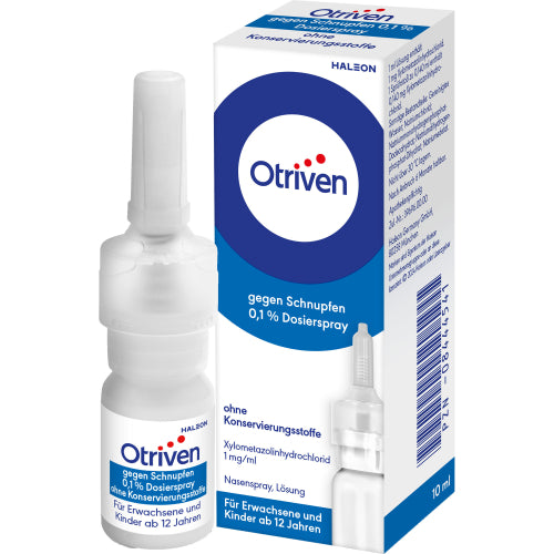 Otrivin 0.1% Opløsning (10 ml)
