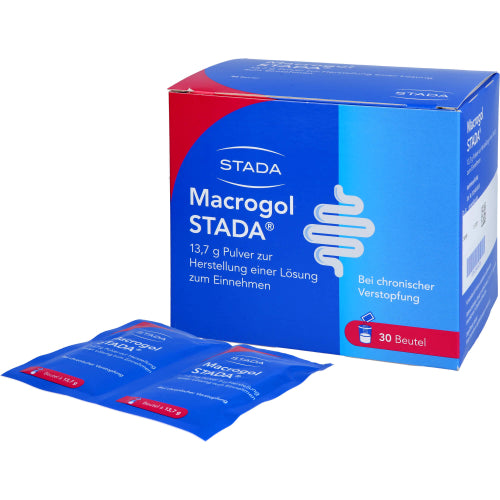 Macrogol Stada 13,7 g pulver til oral opløsning (30 stk.ück)