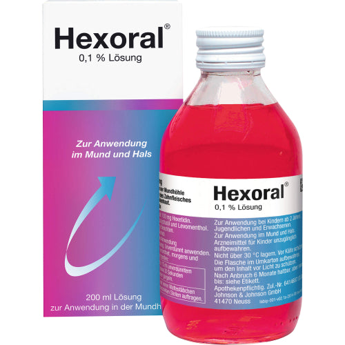 Hexoral 0,1% løsning (200 ml)