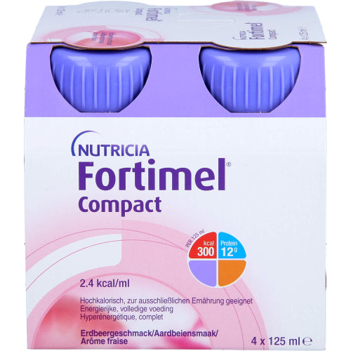 Fortimel Compact 2.4 Jordbær (8X4X125 ml)