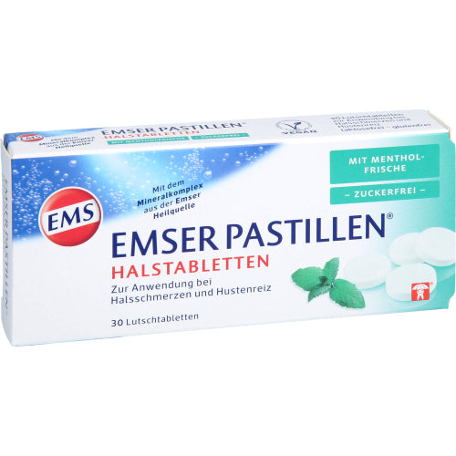 Emser Pastiller Ment FR ZF (30 stk.)