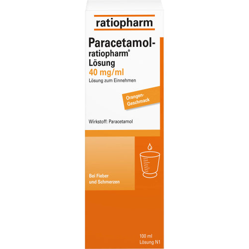 Paracetamol Ratio løsning (100 ml)