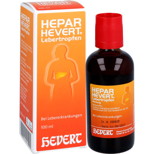 Hepar Hevert Lebertropfen (100 ml)