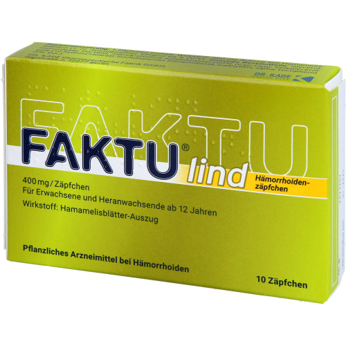 Faktu Lind Hæmorrhoidemiddel (10 stk.)