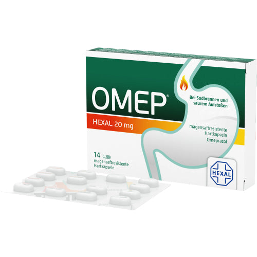 Omeprazol Hexal 20 mg MSR Hkaps (14 stk.)