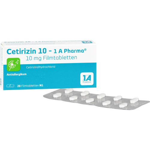 Cetirizin 10 1A Pharma (20 Stk.)