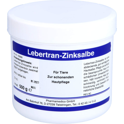 Leveren tran zinksalve (500 g)