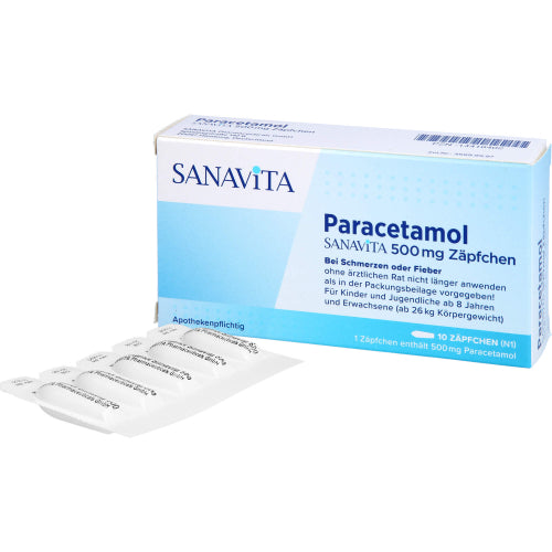 Paracetamol Sanavita 500 mg (10 stk.)