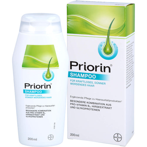 Priorin Shampoo F. Kraftløst.Tyndere Blivende Hår (200 ml)