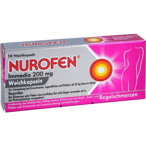 Nurofen Immedia 200 mg (10 stk.)