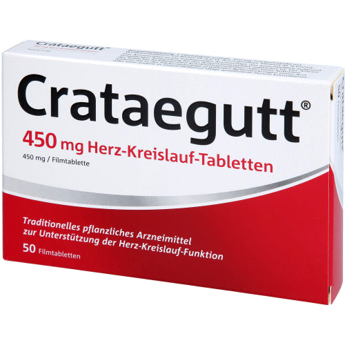 Crataegutt 450mg Herz Kreislauf (50 Stk.)