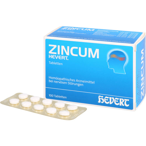 Zincum Hevert (100 stk.)