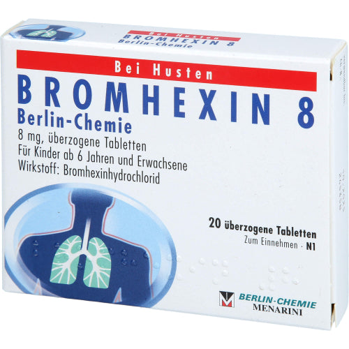 Bromhexin 8 Berlin Chemie (20 Stk.)
