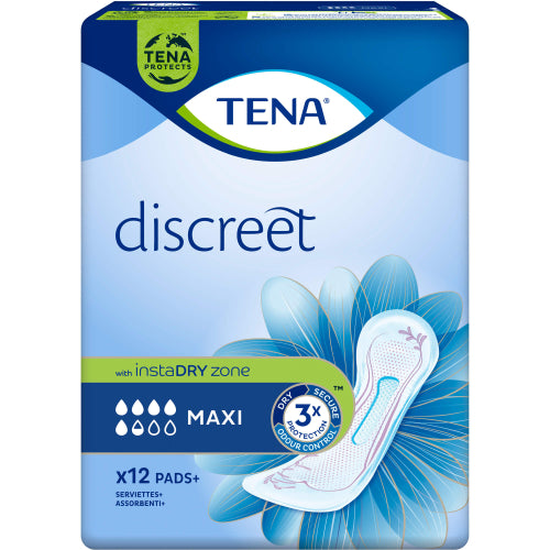 Tena Lady Discreet Maxi Inkontinenzeinlagen (12x12 Stück)