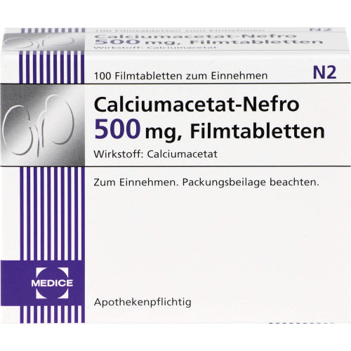 Calciumacetat Nefro 500mg (100 St.)