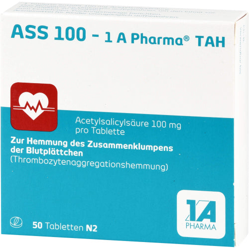 ASS 100 1A Pharma TAH (50 stk.)
