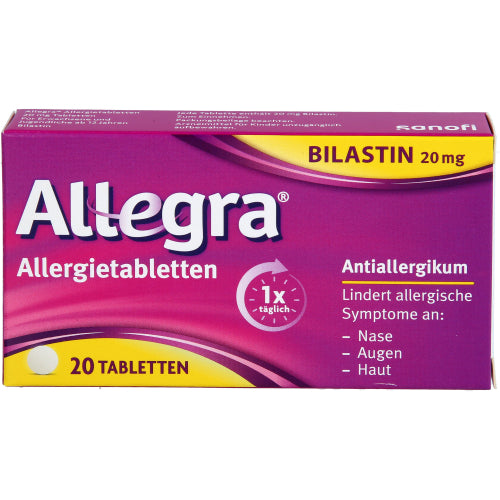 Allegra Allergitabletter 20 mg (20 stk.)