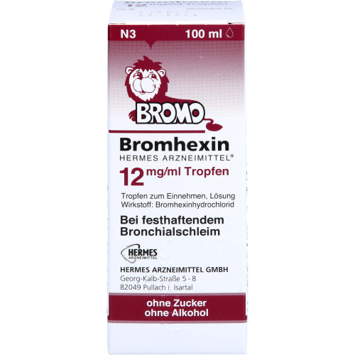 Bromhexin Hermes 12 mg/ml TR (100 ml)