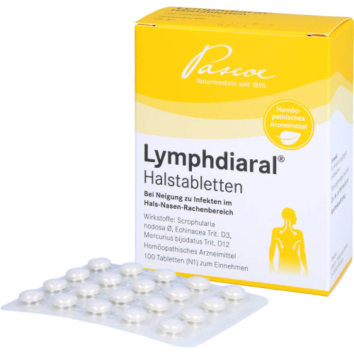 Lymphdiaral Halstabletter (100 stk.ück)