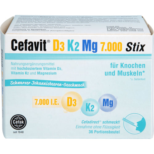 Cefavit D3 K2 mg 7.000 STI (36 Stk.)