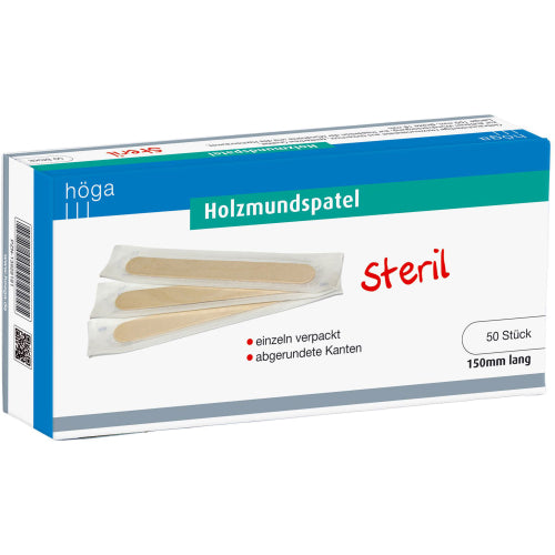 Holzmundspatel ST EIN Packung (50 Stk.)