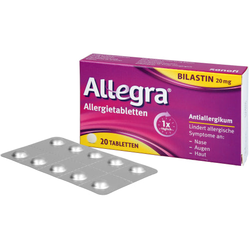 Allegra Allergitabletter 20 mg (20 stk.)