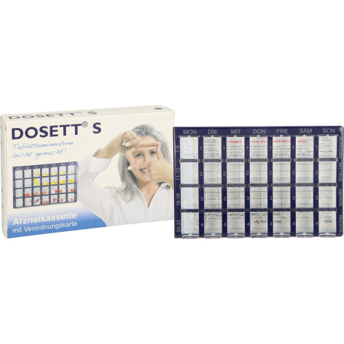 Dosett S Medikamentenbox BL (1 St.)