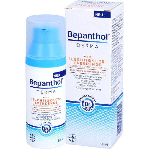 Bepanthol Derma Feuchtigkeit. Gesichtscreme LSF25 (1X50 ml)