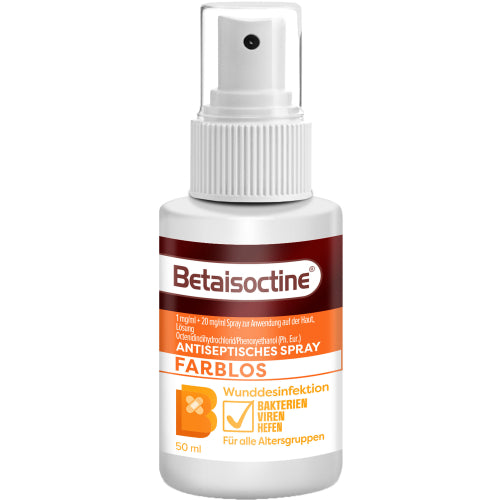 Betaisoctine 1mg/Ml + 20 Mg/Ml Spray Z.Anw.A.D.H. (50 ml)