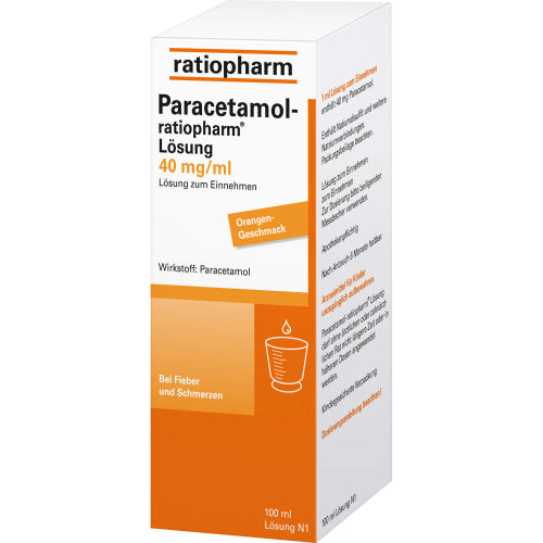 Paracetamol Ratio løsning (100 ml)
