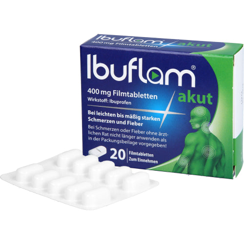 Ibuflam Akut 400 mg filmovertrukne tabletter (20 stk.)