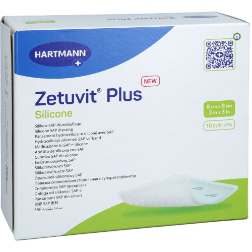 Zetuvit PL SI 8X8cm (10 stk.)