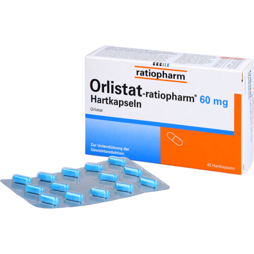 Orlistat-Ratiopharm 60 Mg Hårde Kapsler (42 stk.ück)