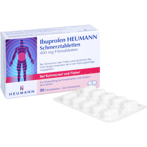 Ibuprofen Heumann Smertetabletter 400 mg (30 stk.ück)