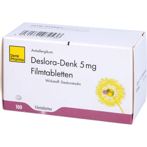 Deslora Denk 5 mg filmovertrukne tabletter (100 stk.)
