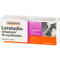 Loratadin Ratiopharm (50 stk.)