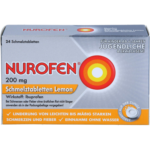 Nurofen 200 mg Schmelztabletten Lemo (24 St.)