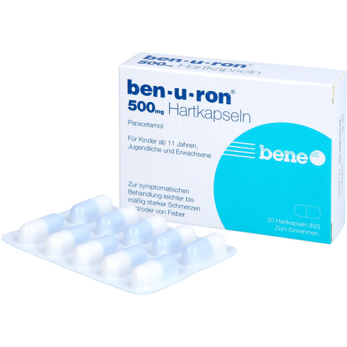 BEN-U-RON 500mg Kaps (20 stk.)