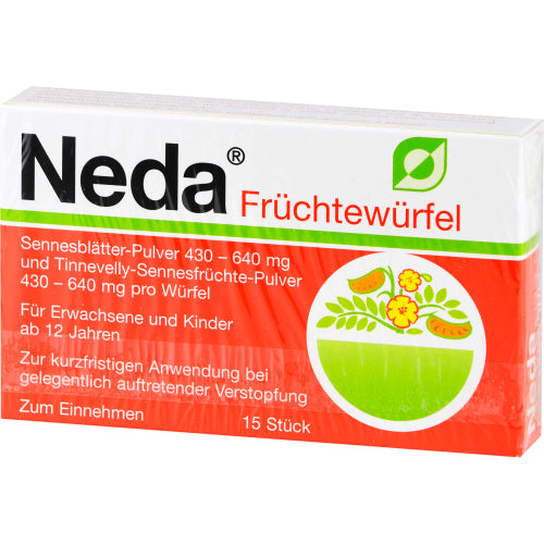 Neda Fruchtwürfel (15 Stück)