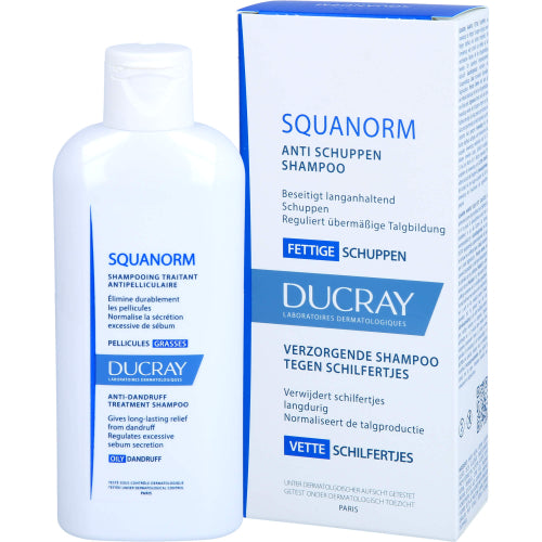 Ducray Squanorm fettiges Schuppen-Shampoo (200 ml)