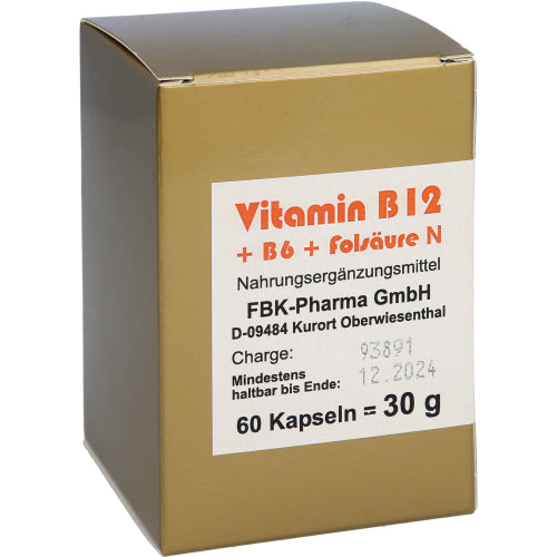 Vitamin B12+B6+Fols Komp N (60 Stk.)