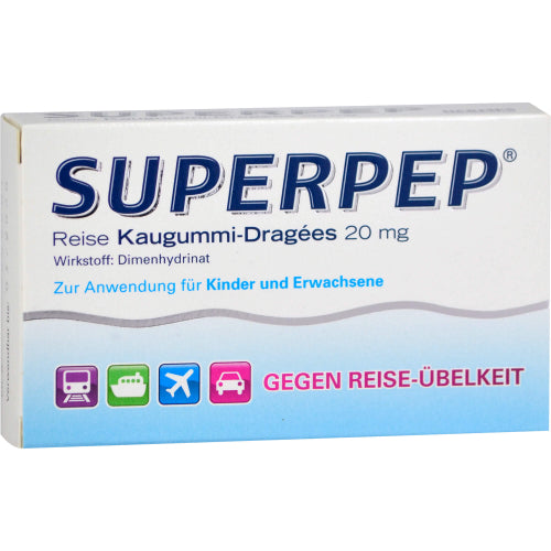 Superpep Rejse Kaug DR20mg (10 stk.)