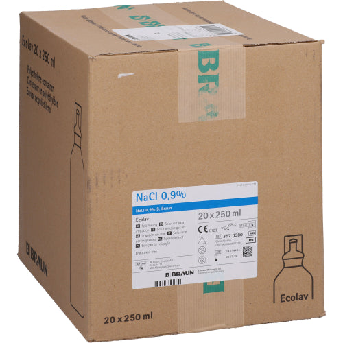 Kochsalz 0.9% B Braun Ecol (20X250 ml)