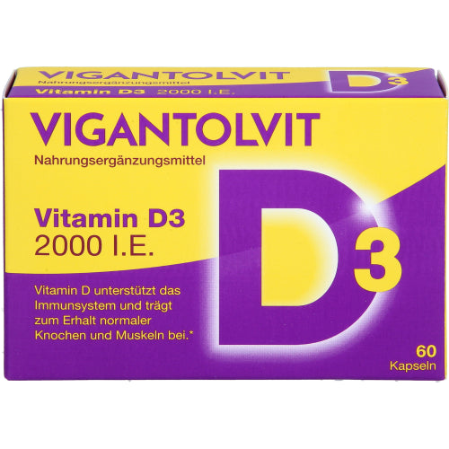 Vigantolvit 2000 I.E. Vitd3 (60 stk.)