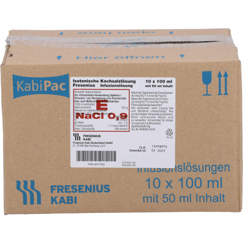 Isotonisk saltvand 0,9% (10X50 ml)