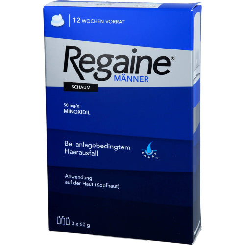 Regaine Mænd Skum 5% (3X60 ml)